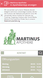 Mobile Screenshot of martinus-apotheke-hechtsheim.de